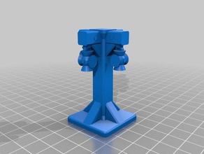 krosmaster not mines support pillar updated toy & game accessories ankama boardgame token 3d print model - Mito3D