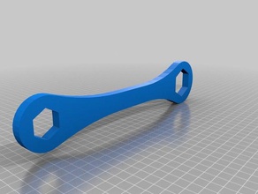 box end wrench 3d printing 25mm 35mm 3d print model - Mito3D