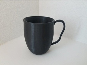 coffee mug cup 3d printing printer home htpla htplav3 kitchen utensils mugs pasta proto-pasta protopasta 3d print model - Mito3D