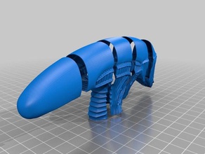 aliens head 3d printing 3d print model - Mito3D