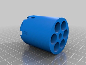 1858 cylindre 3d print model - Mito3D