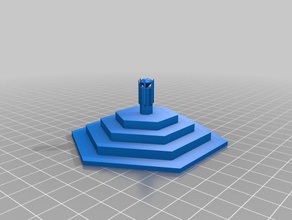crystal piédestal chose échelle 28mm jeux le mdn miniature terrain 3d print model - Mito3D