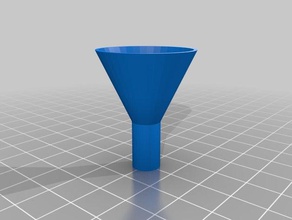 10ml funnel kitchen & dining 3d print model - Mito3D