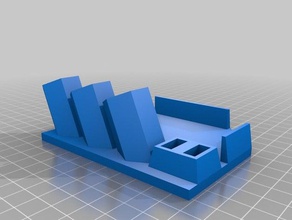 stilvolle Stift-Halterung-usb open space - Organisation 3d print model - Mito3D