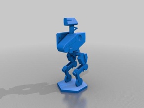 metal gear mkii modelo de robôs solid robô 3d print model - Mito3D