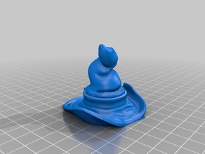 miniature witch hat toy & game accessories 3d print model - Mito3D