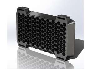 30 egg crate honeycomb tile light camera 3d print model - Mito3D