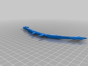 bow L'impression 3d arc flèche 3d print model - Mito3D