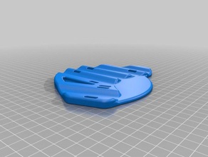 swim paddles sport & outdoors 3d print model - Mito3D