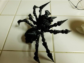 modified articulated spider toys & games 3d print model - Mito3D