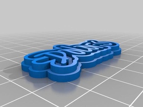 dolors2 llaveros personalizado 3d print model - Mito3D