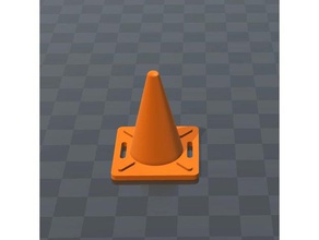traffic cone models 3d print model - Mito3D