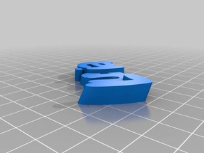 lucia Schlüsselanhänger kundengebundene 3d print model - Mito3D