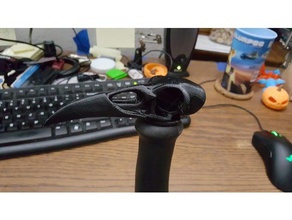 raven cane handle umbrella accessories 3d print model - Mito3D