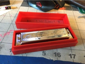bluesband harmonica box organization 3d print model - Mito3D