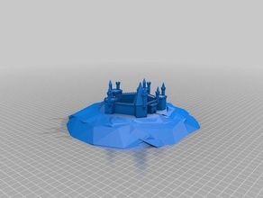 my castle buildings & structures customized 3d print model - Mito3D