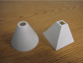 cavalieri de cônes les mathématiques 3d print model - Mito3D
