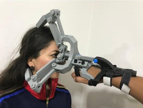 schwarze ram-hand - mvii großen Roboter Kostüm costumechallenge2017 claw cosplay prop design design-Projekt Ingenieur engineering klauen 3d print model - Mito3D