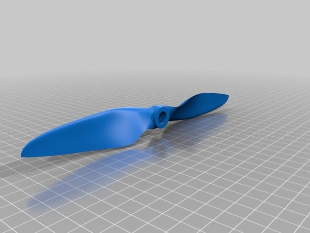 v2 ccw propeller 9x45 Elektro-rc-Flugzeug r c Fahrzeuge 3D print model - Mito3D