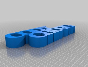 codychugg Wort sculp Skulpturen kundengebundene 3d print model - Mito3D