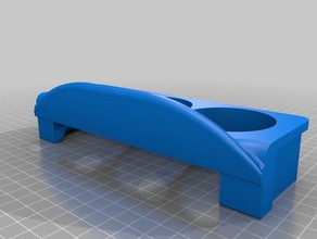 toyota echo gauge pod de la automoción eco calibre 3d print model - Mito3D