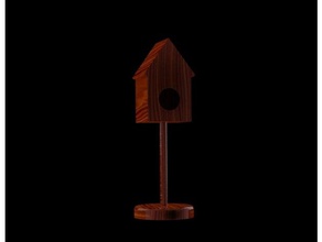 les oiseaux font leur nid passe-temps salon le 3d print model - Mito3D