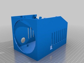 mks gen 14 120mm fan box 3d printer accessories tft32 tft 32 3d print model - Mito3D
