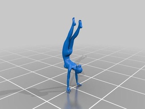 modèle nu gim pose sculptures 3d print model - Mito3D