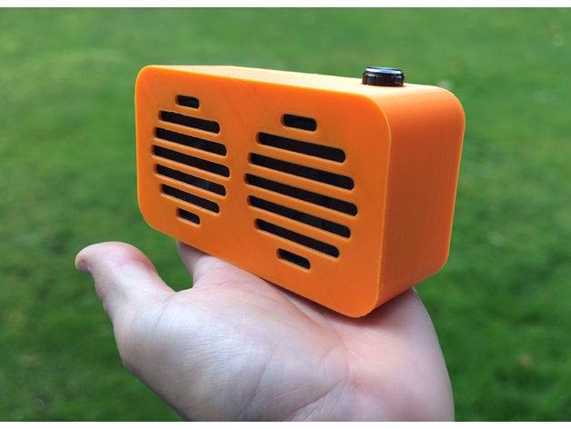 bluetooth speaker audio 3D print model - Mito3D