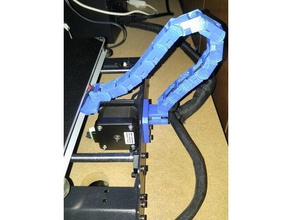 maker select v2 cable chain mounts 3d printers management 3d print model - Mito3D