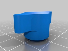 handle inner square 7mm 3d printer parts 3d print model - Mito3D