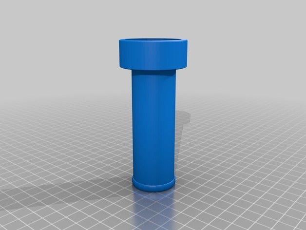 hand-held-Kerze-Halter - Zubehör tinkercad 3D print model - Mito3D