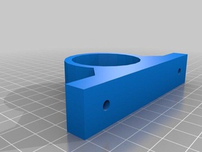 suporte de tubo pvc 45mm A impressão 3d 3d print model - Mito3D