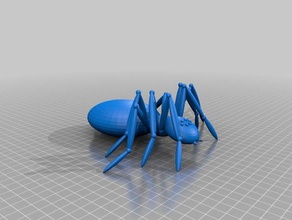 halloween aranha A impressão 3d o dia das bruxas 3d print model - Mito3D