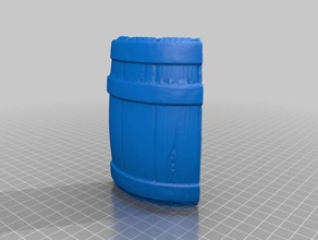 barrel dice tower toy & game accessories 3d print model - Mito3D