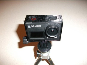 sj6 légende de la caméra boîtier ouvert support sj6legend 3d print model - Mito3D