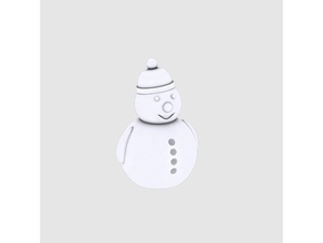 snowman sculptures snow 3d print model - Mito3D