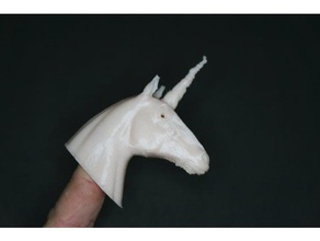 fingerspop de la licorne los gadgets bricoloup unicornio 3d print model - Mito3D