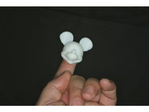 fingerspop mickey gadgets bricoloup mouse 3d print model - Mito3D