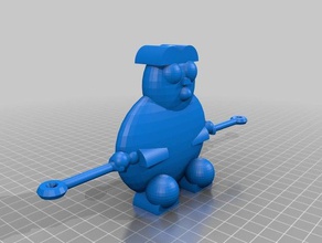 copy paco bear 3d printing 3d print model - Mito3D