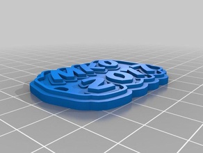 2017mkokey keychains customized 3d print model - Mito3D