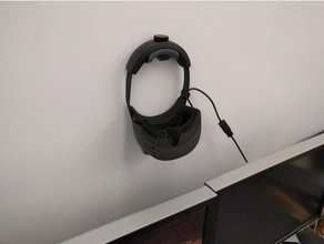 mixed reality headset wall mount acer hp lenovo computer asus holder mixedreality virtualreality virtual vr 3d print model - Mito3D