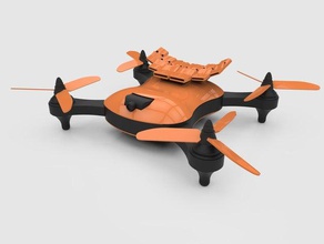 whistler - mais alto que o zangão vivo r c veículos tealdronechallenge drone divertido ruído 3d print model - Mito3D