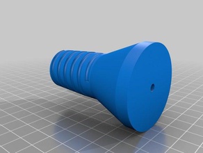 pole insulator mounting post decor 3d print model - Mito3D
