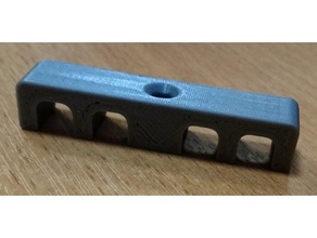 Doppel-Kabelbinder Durchmesser von 6,6 mm - Organisation 3d print model - Mito3D