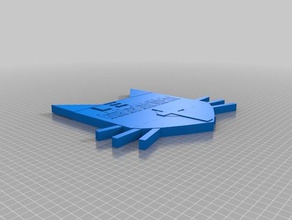 crest 3d baskı 3d print model - Mito3D