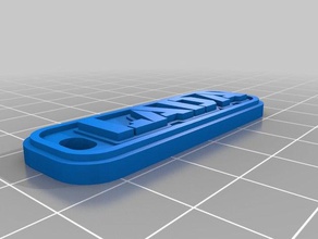 lada i portachiavi su misura 3d print model - Mito3D