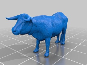 herens vaca remix animais 3d print model - Mito3D