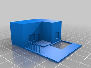moderne Haus 3d print model - Mito3D