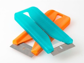 reversibile rasoio gestire utensili a mano lama la maniglia di 3d print model - Mito3D